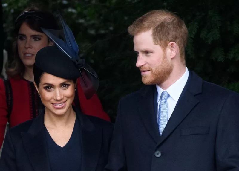 Meghan Markle y el príncipe Harry 