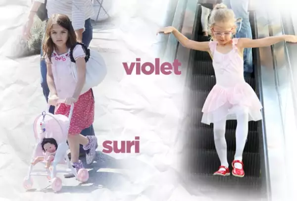 Suri y Violet son muy femeninas.