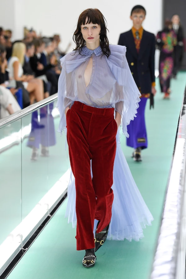 Gucci show, Runway, Spring Summer 2020, Milan Fashion Week, Italy - 22 Sep 2019