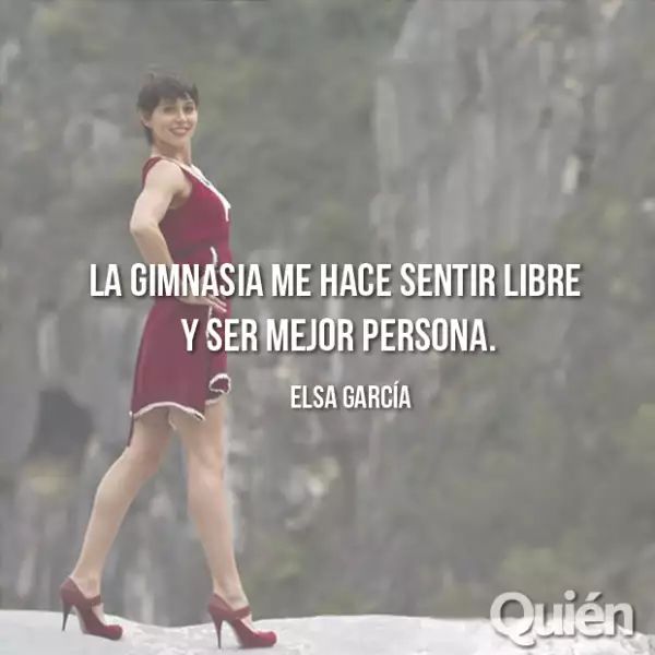 Elsa García, gimnasta olímpica. Medalla de oro y plata en los Juegos Centroamericanos y del Caribe 2014.