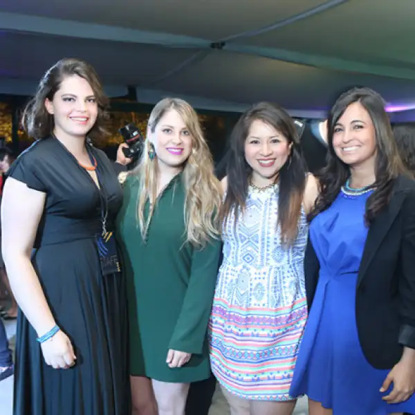 Karla Terroba, Flora García, Slahe García y Ana Cecilia Mercado