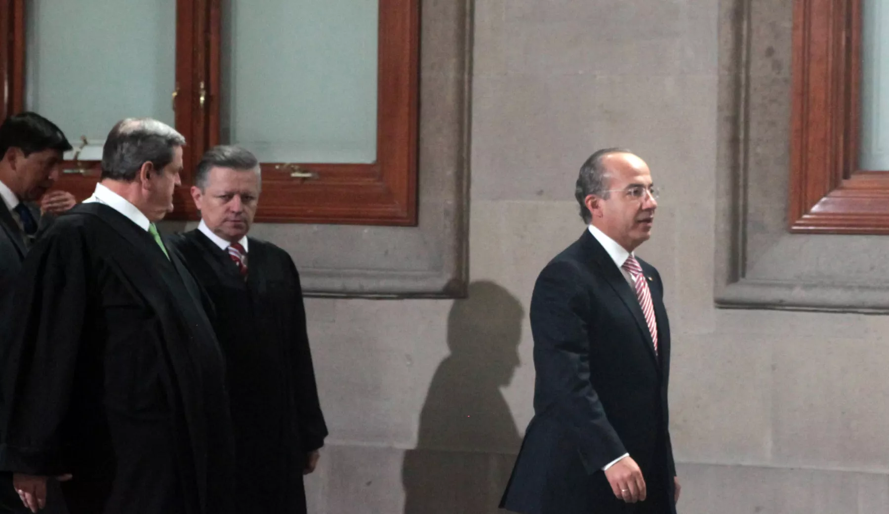 Felipe Calderón y Arturo Zaldivar
