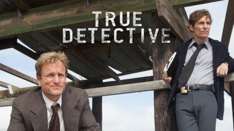 Matthew McConaughey y Woody Harrelson en True Detective.