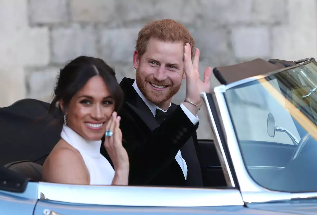 el príncipe Harry y su esposa Meghan Markle