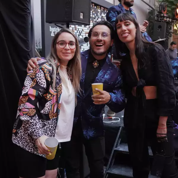 Luisa Lara, Alan Olivas y Erika Navarro