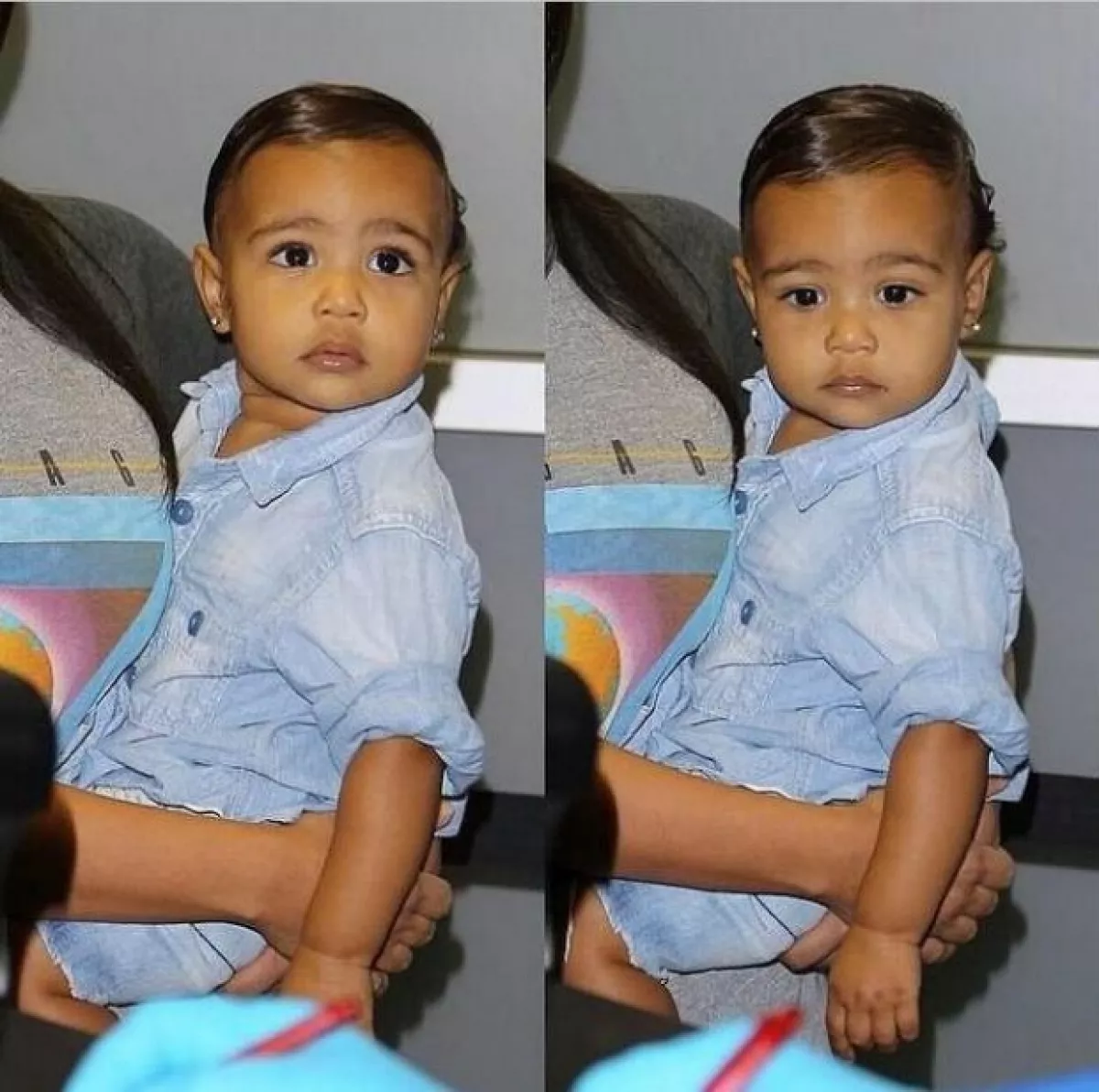 Rob se confesó como todo un enamorado de la ternura de North West.