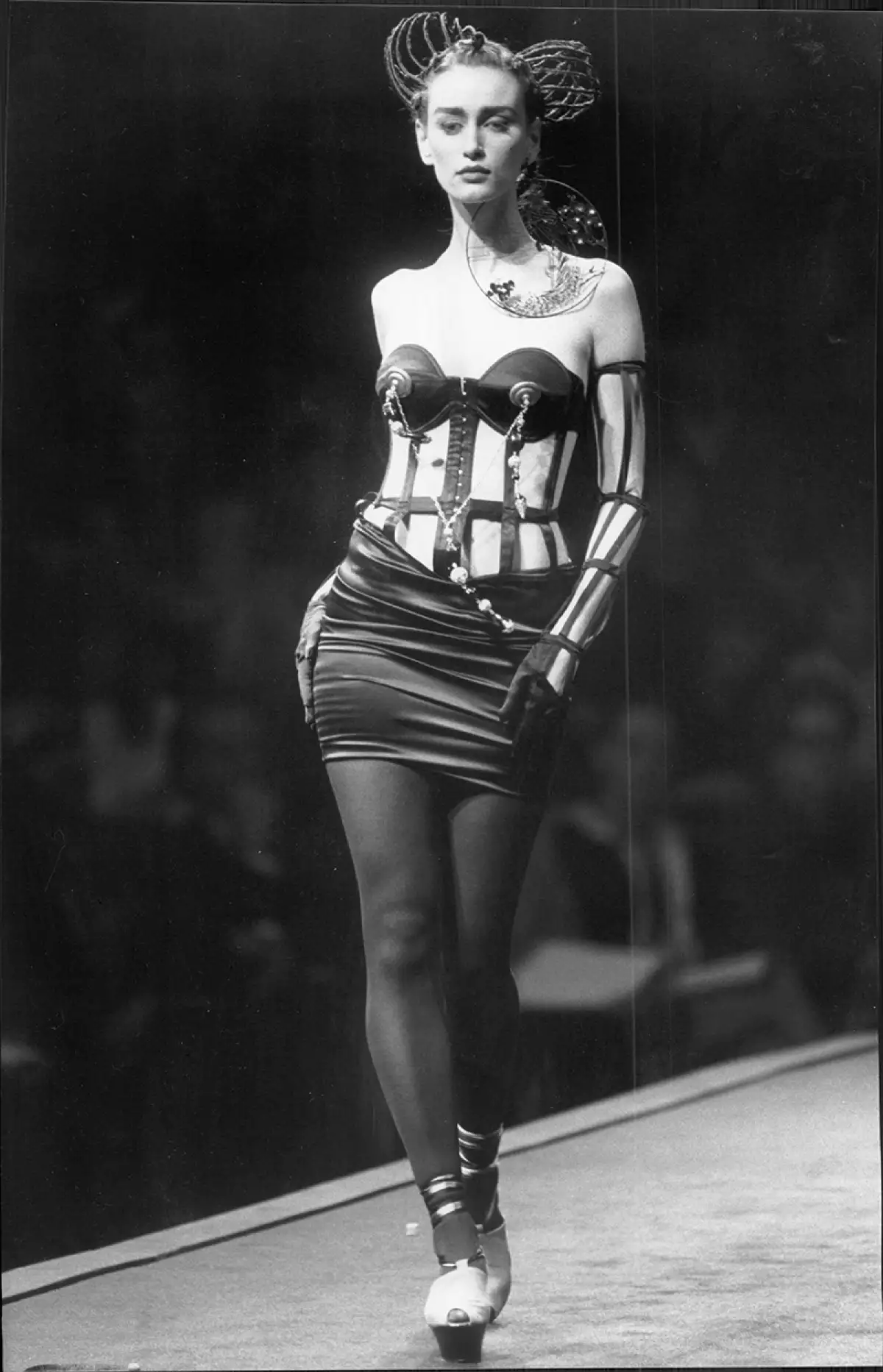 Jean Paul Gaultier Fashion In Paris.