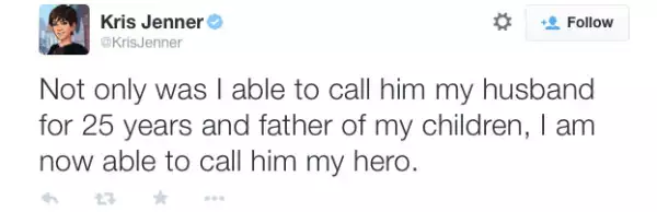 Por último, Kris también tuvo algo que decir.