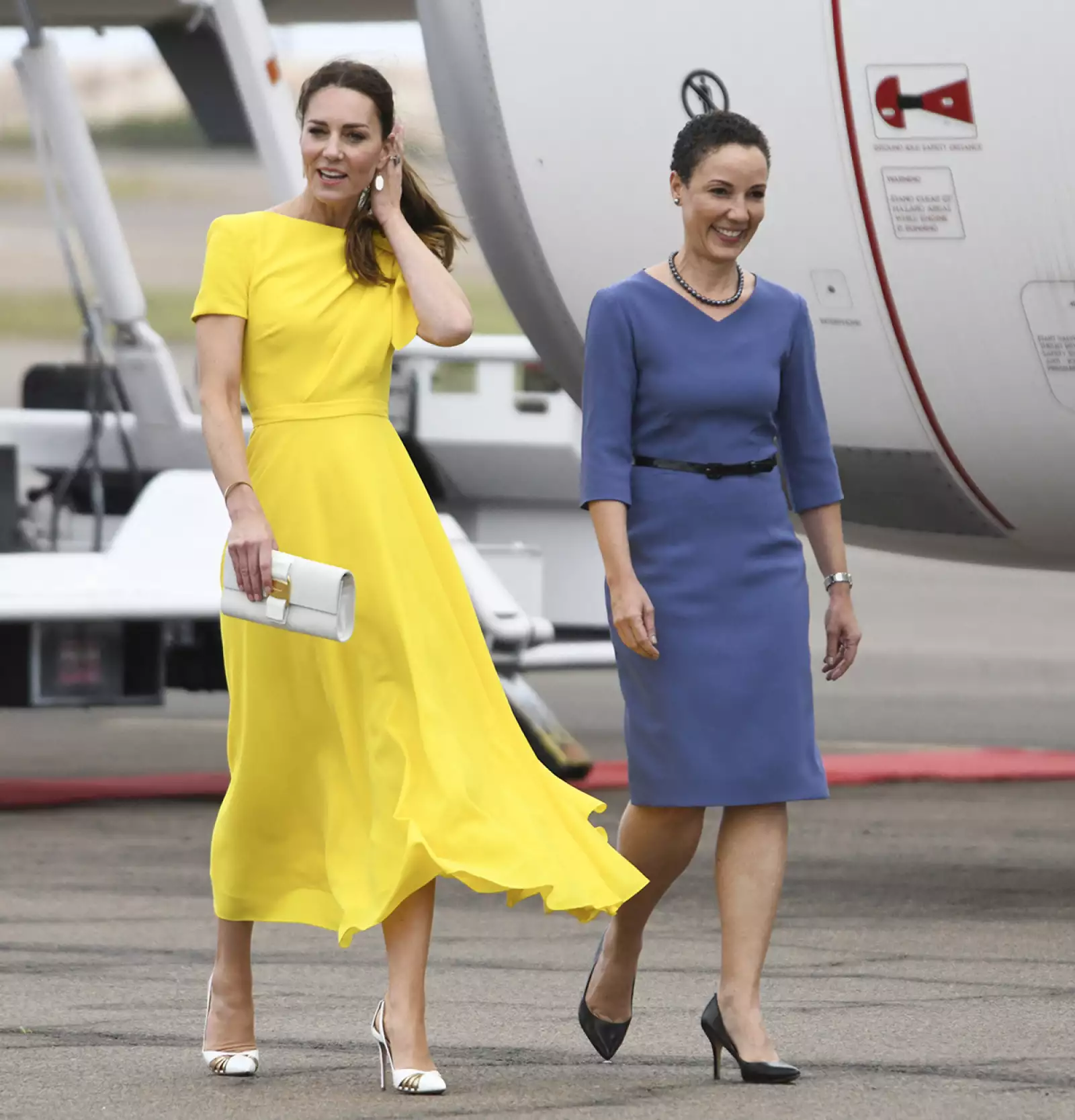 Prince William and wife Catherine, Duchess of Cambridge visit