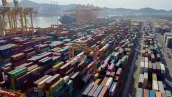 El déficit comercial de EU se reduce en junio