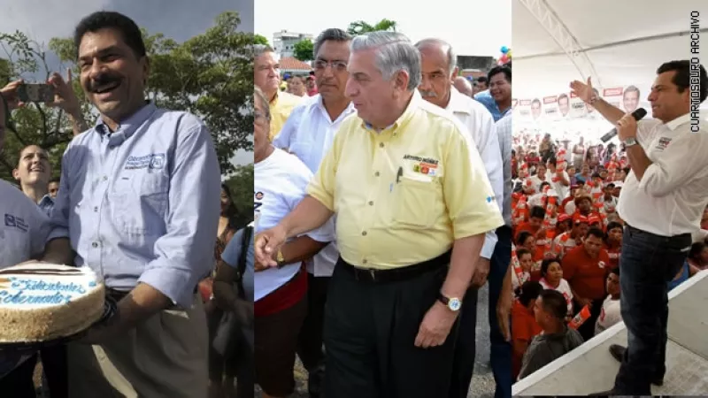 tres candidatos Tabasco