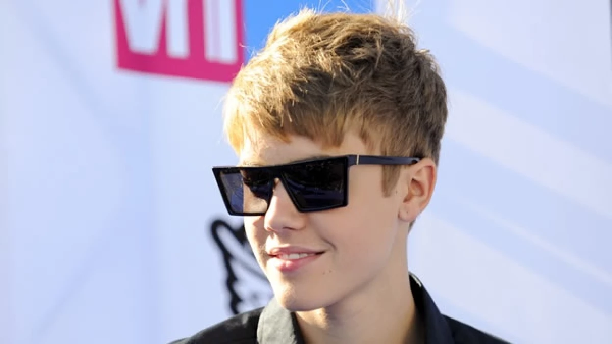 Justin Bieber posa para