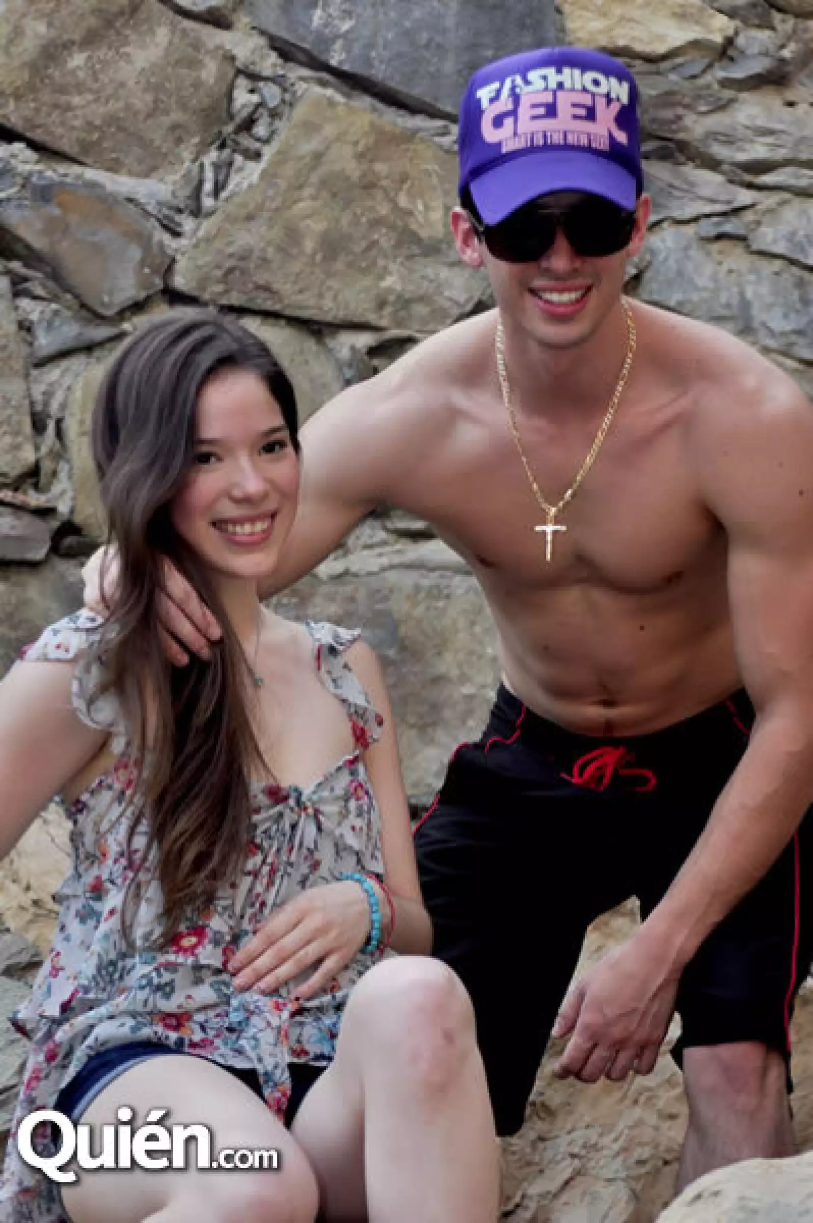 Andrés Elizondo y Nina Morales