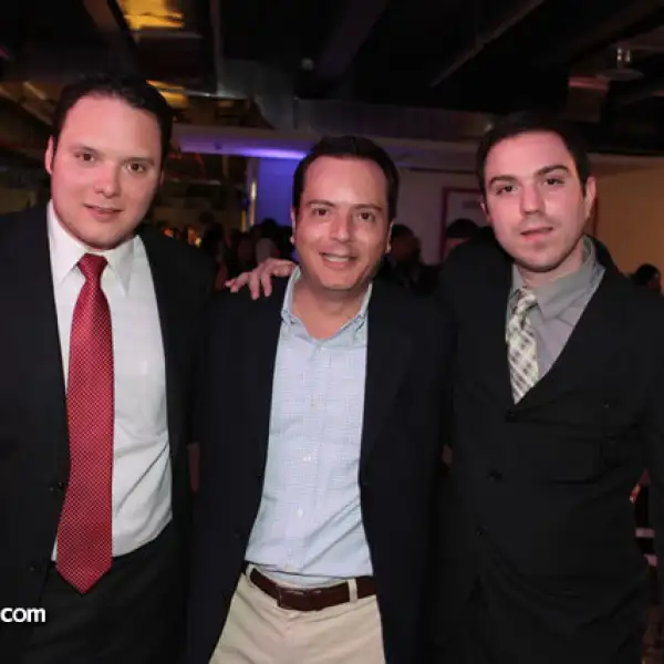 Jorge Villanueva, Manuel Villa y Leonardo Rodríguez