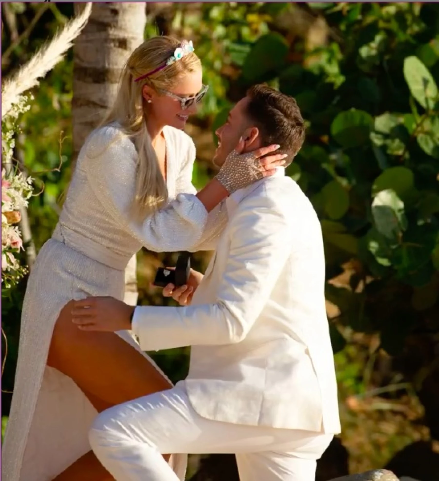 Paris Hilton está embarazada de su primer bebé Paris Hilton y Carter Reum.