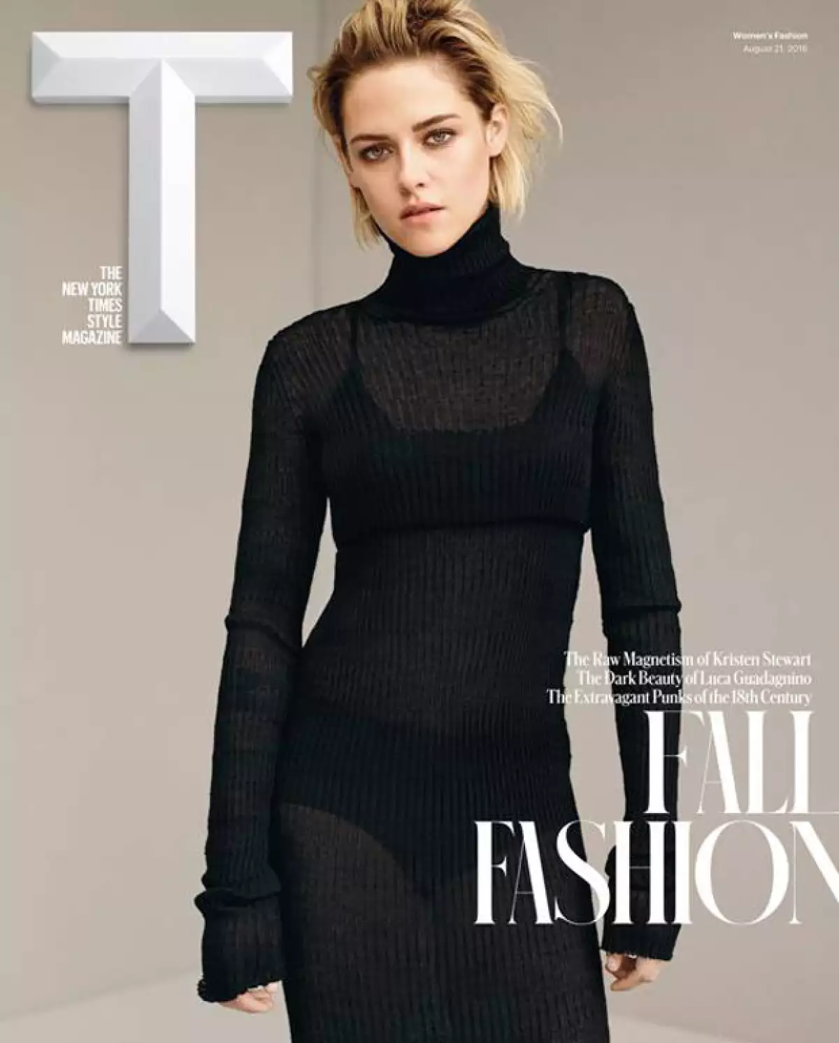 Kristen para T Magazine.