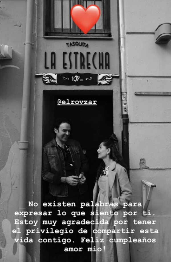 Bárbara Mori a Fernando Rovzar