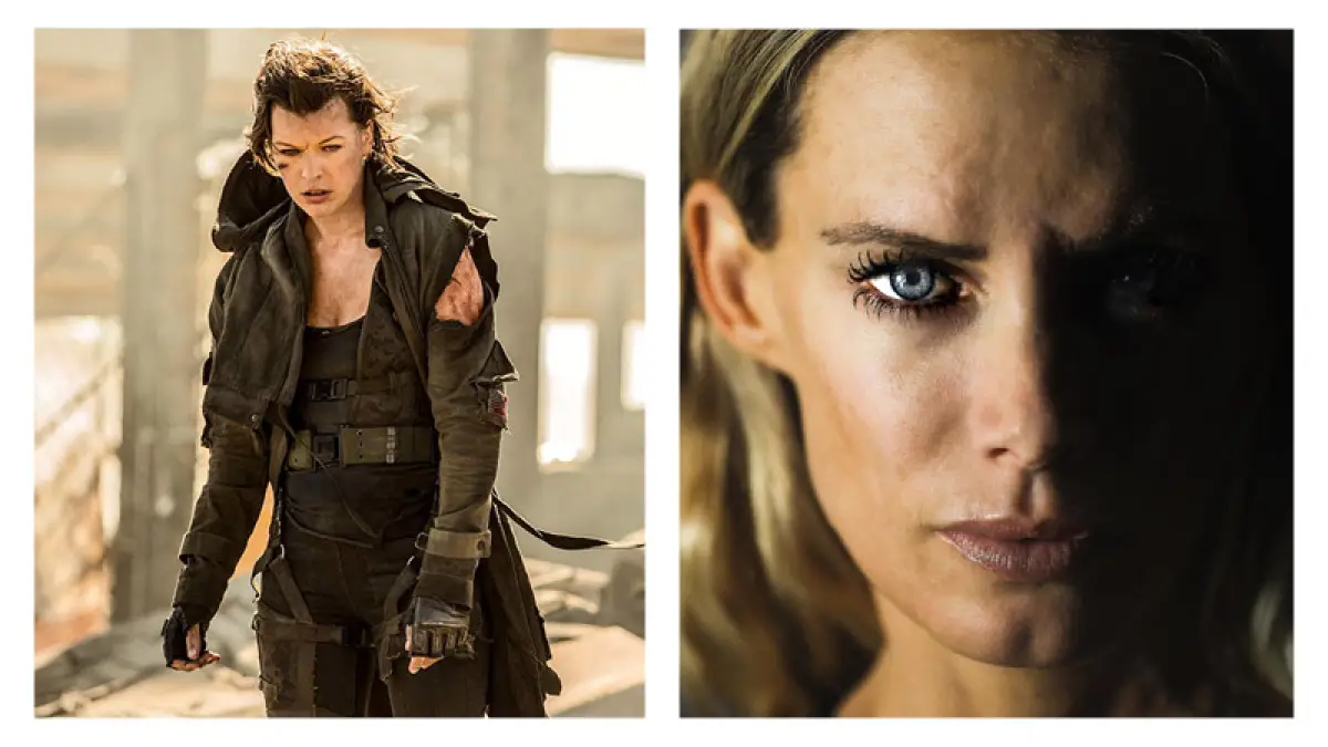 Milla Jovovich y Olivia Jackson