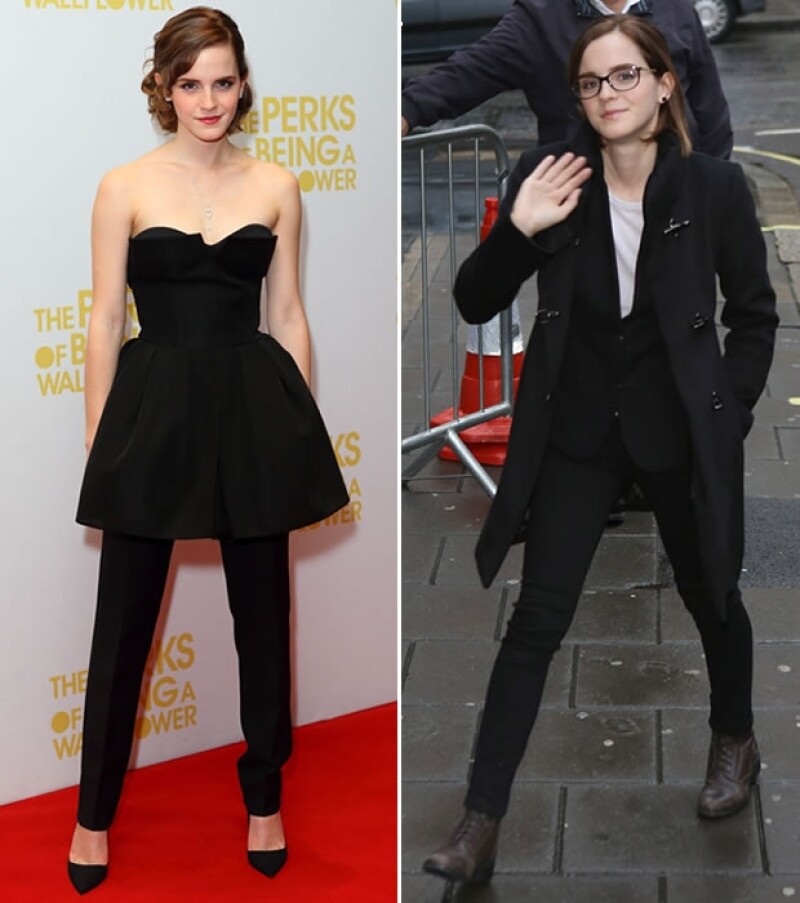 Para la presentación de su más reciente película Emma apostó por la casa francesa Christian Dior.