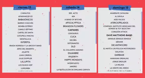 Con más de 100 actos en distintas carpas se llevará a cabo el VL este 13, 14, y 15 de marzo.
