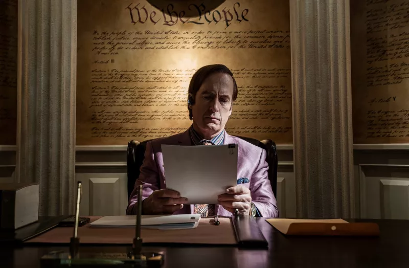 (Escena de Better Call Saul, interpretado por el actor Bob Odenkirk)