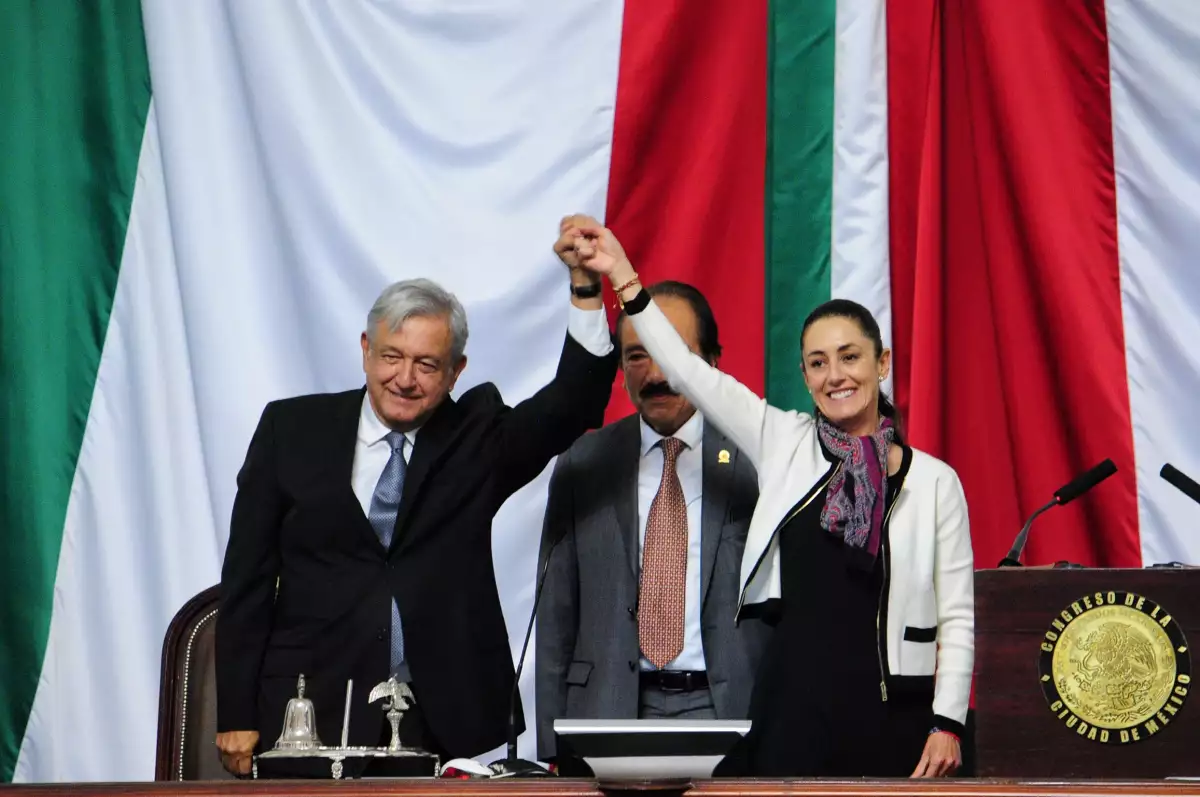 Claudia Sheinbaum toma protesta