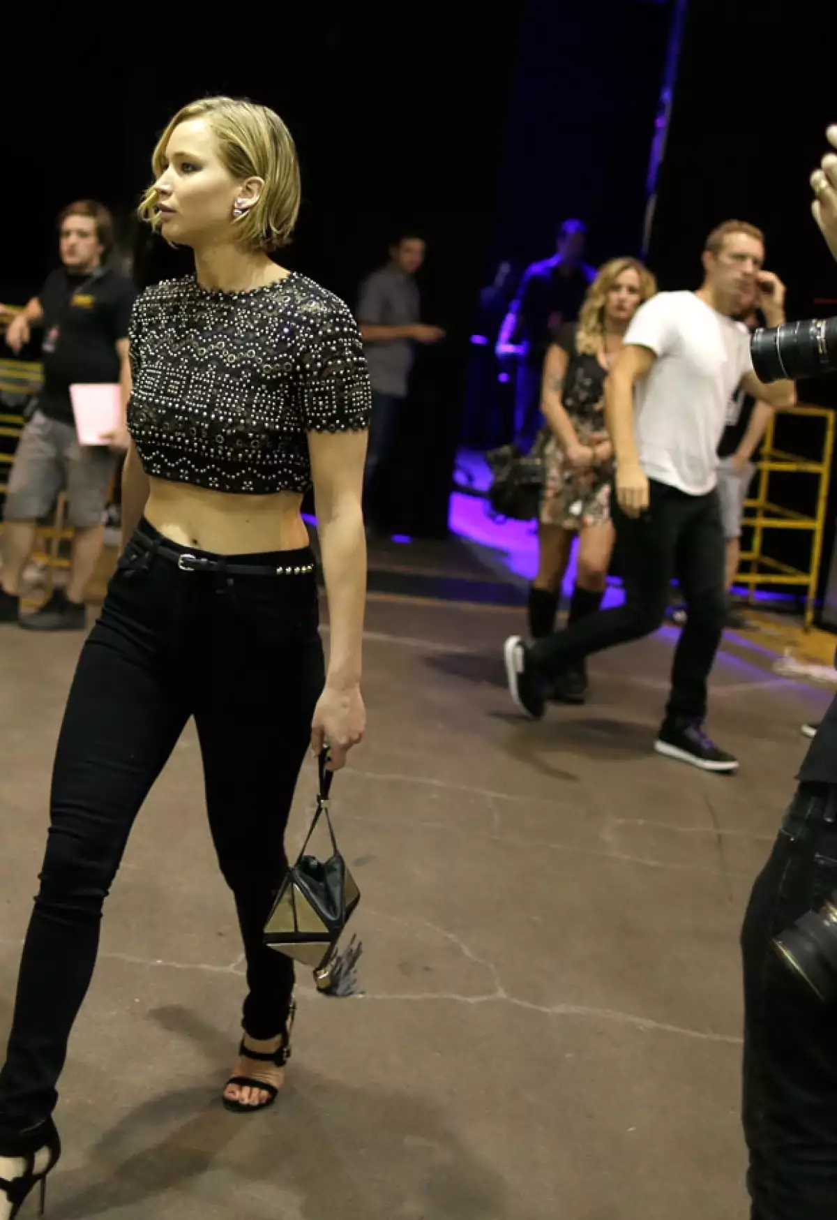 Jennifer y Chris habían comenzado la dinámica de que ella lo acompañara a todas sus presentaciones. Puede que esto al final no le gustara.