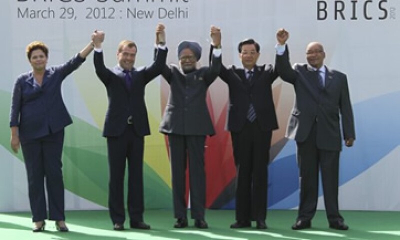 Los líderes de los BRICS se reunieron este jueves en Nueva Delhi entre fuertes medidas de seguridad. (Foto: Reuters)