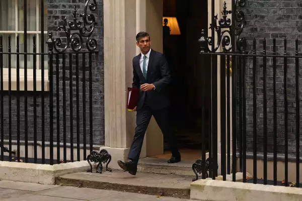 Rishi Sunak Attends First Prime Minister's Questions