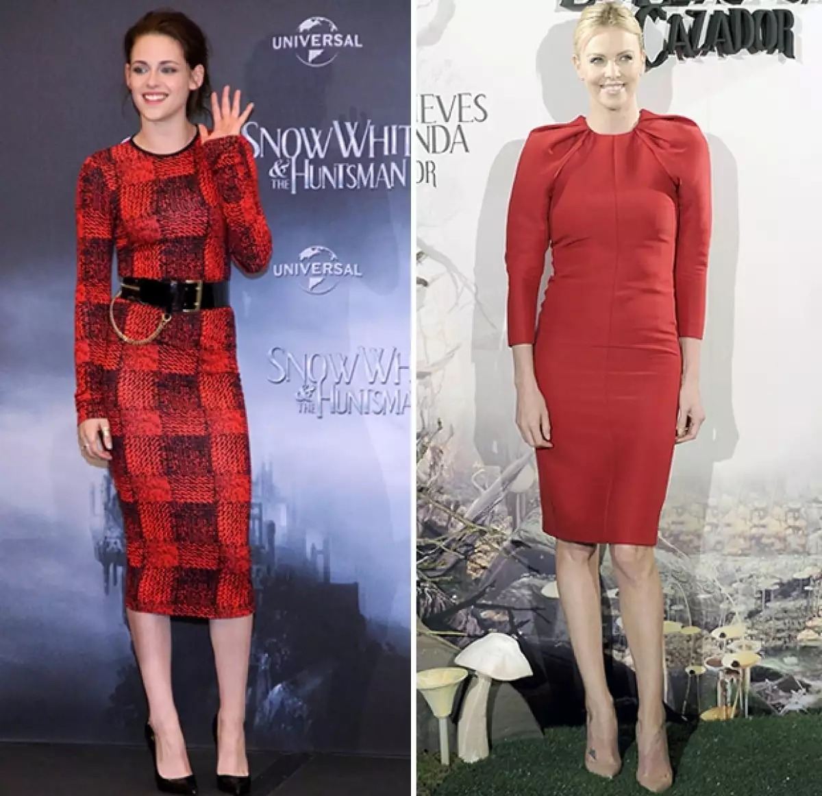 Ambas son guapas y talentosas. Una cosa más en común: comparten créditos en `Snow White and the Huntsman´ y se han tenido que `enfrentar´ en la alfombra roja de varias premieres. Checa sus looks.