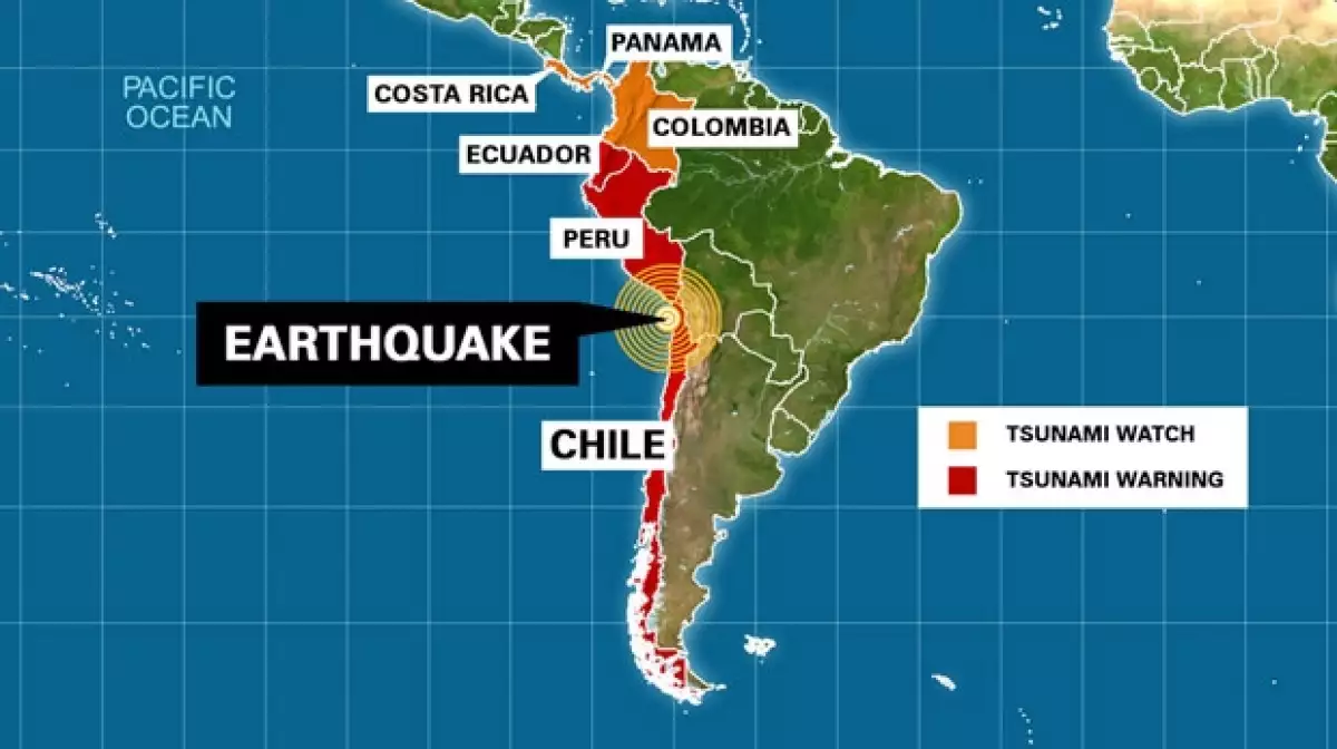Este martes por la noche un sismo afectó la zona norte del país, ocasionando diversos daños e incluso alerta de Tsunami en este y otros países.