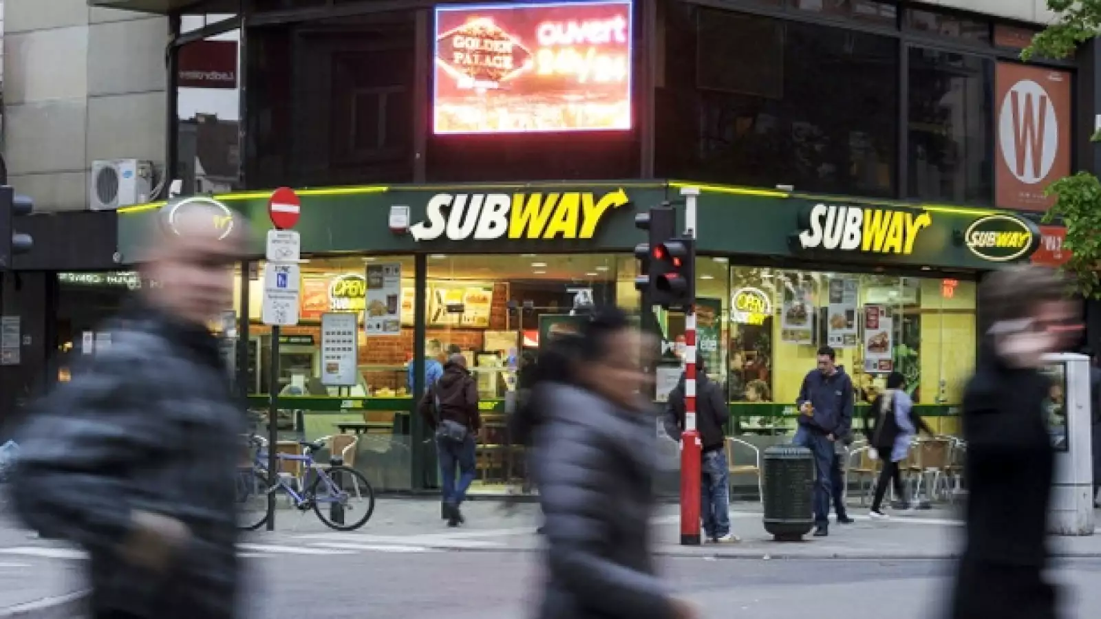 Subway restaurante comida rapida