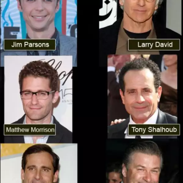 Mejor Actor de Comedia: Jim Parsons `The Big Bang Theory´; Larry David `Curb your enthusiasm´; Matthew Morrison `Glee´; Tony Shalhoub `Monk´; Steve Carell `The office´ y Alec Baldwin `30 rock´.