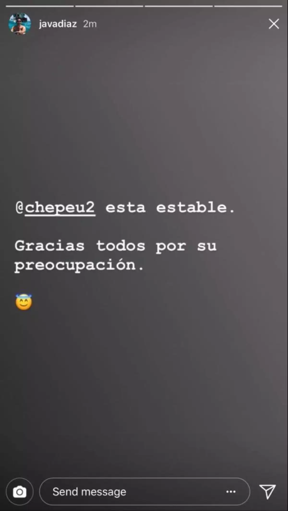 Javier Díaz revela el estado de salud de El Chepe tras ataque