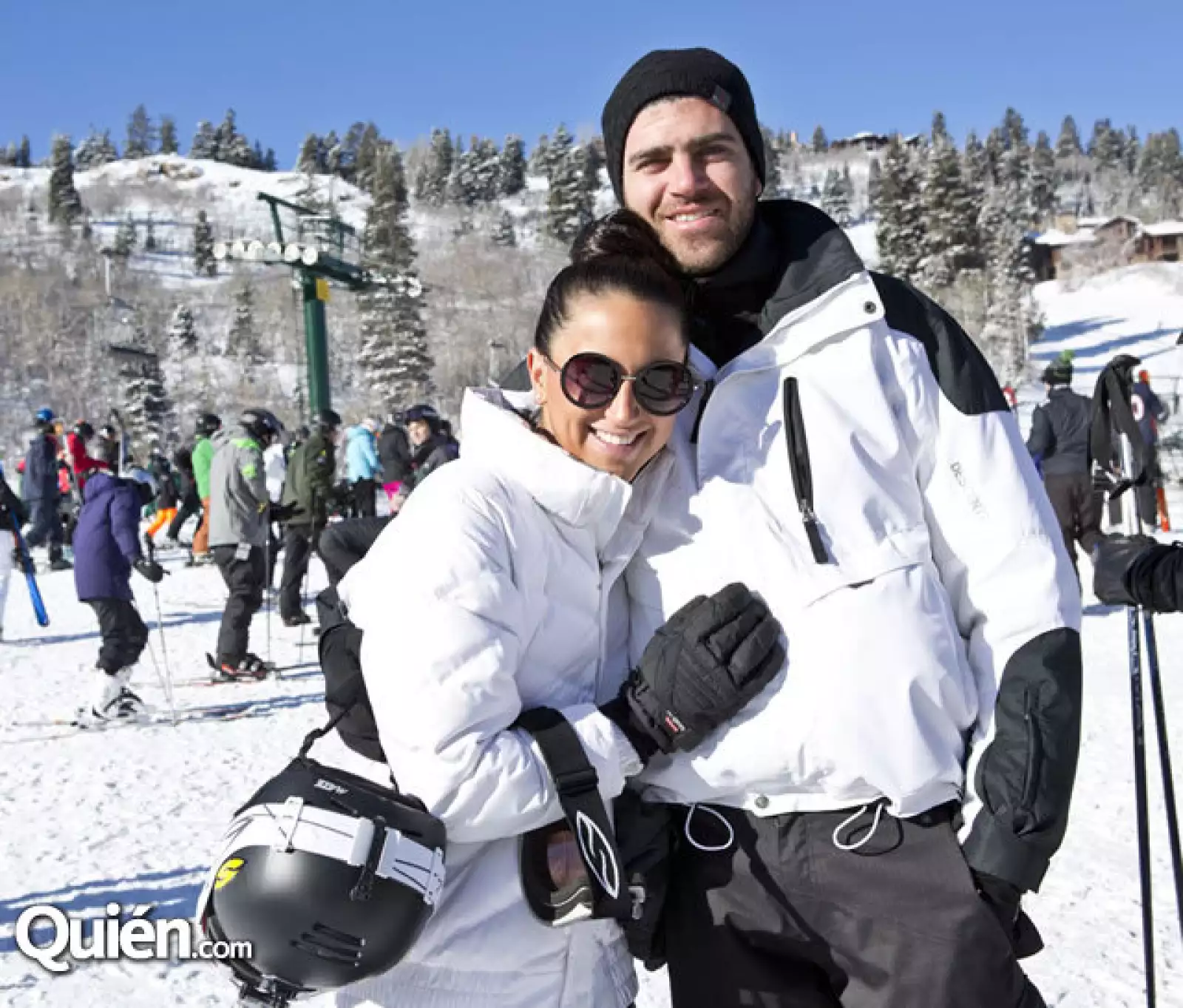 Reneé Mizdrahi y Salomón Ambe
