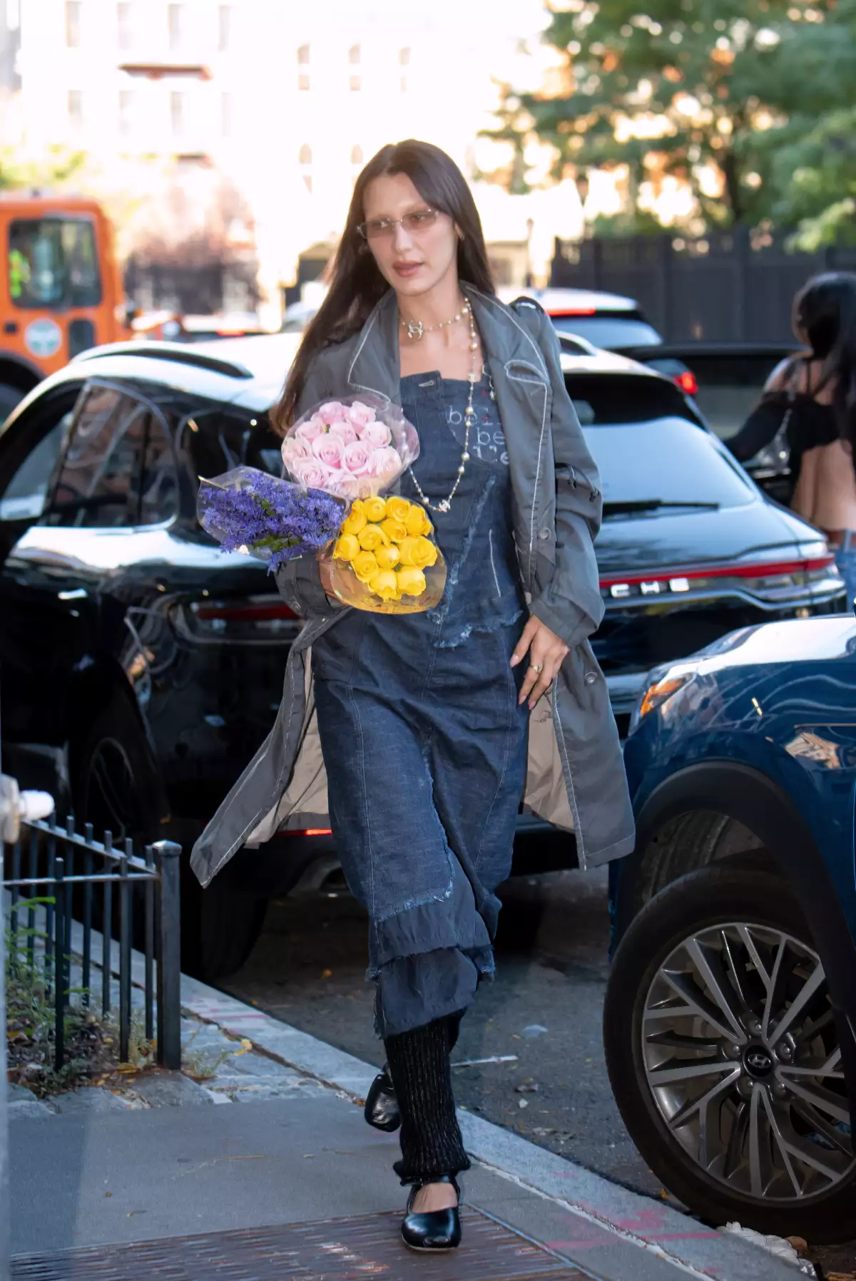 Celebrity Sightings In New York City - October 09, 2022