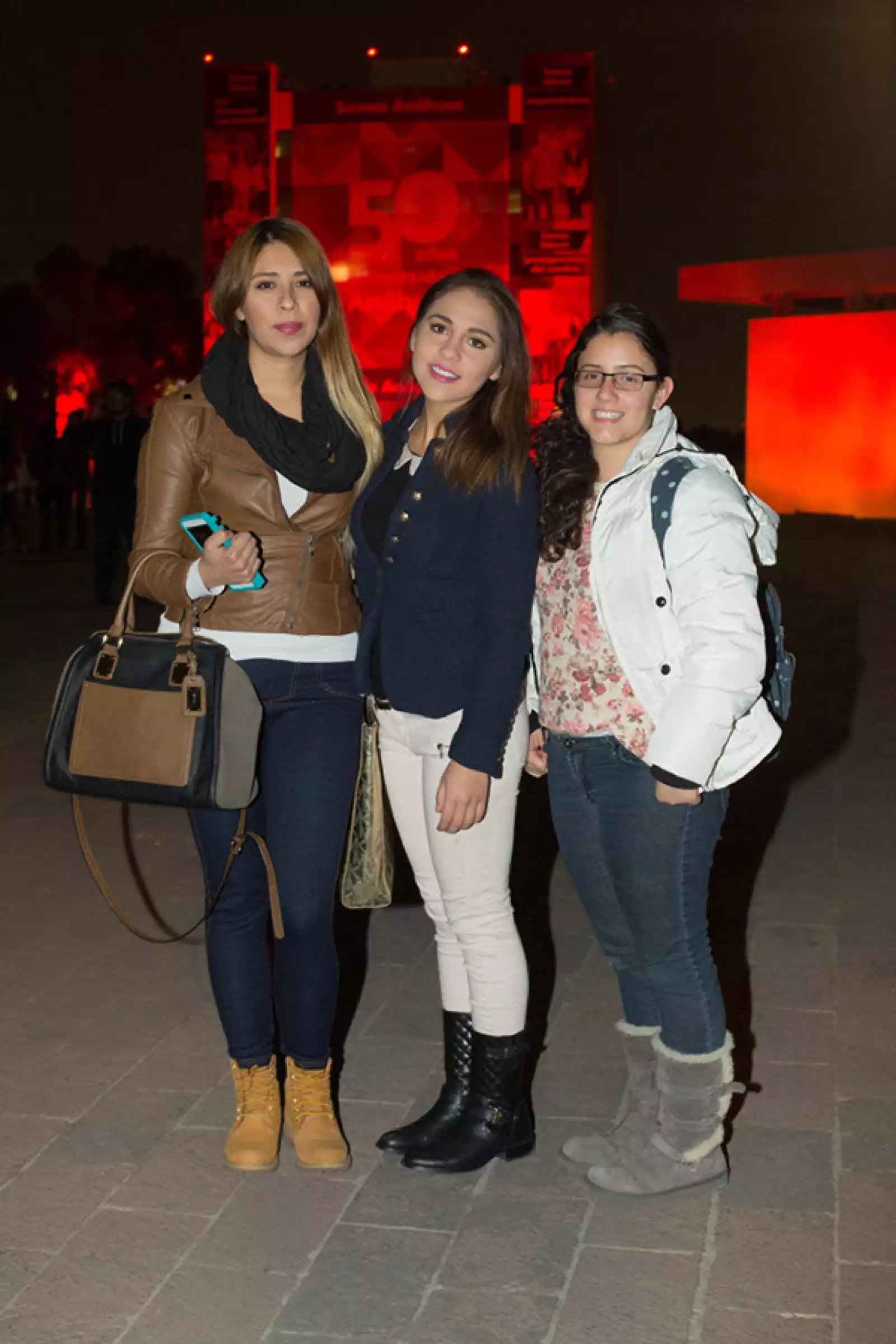 Alejandra Lluch, Karen Morán y Valerie Gasca
