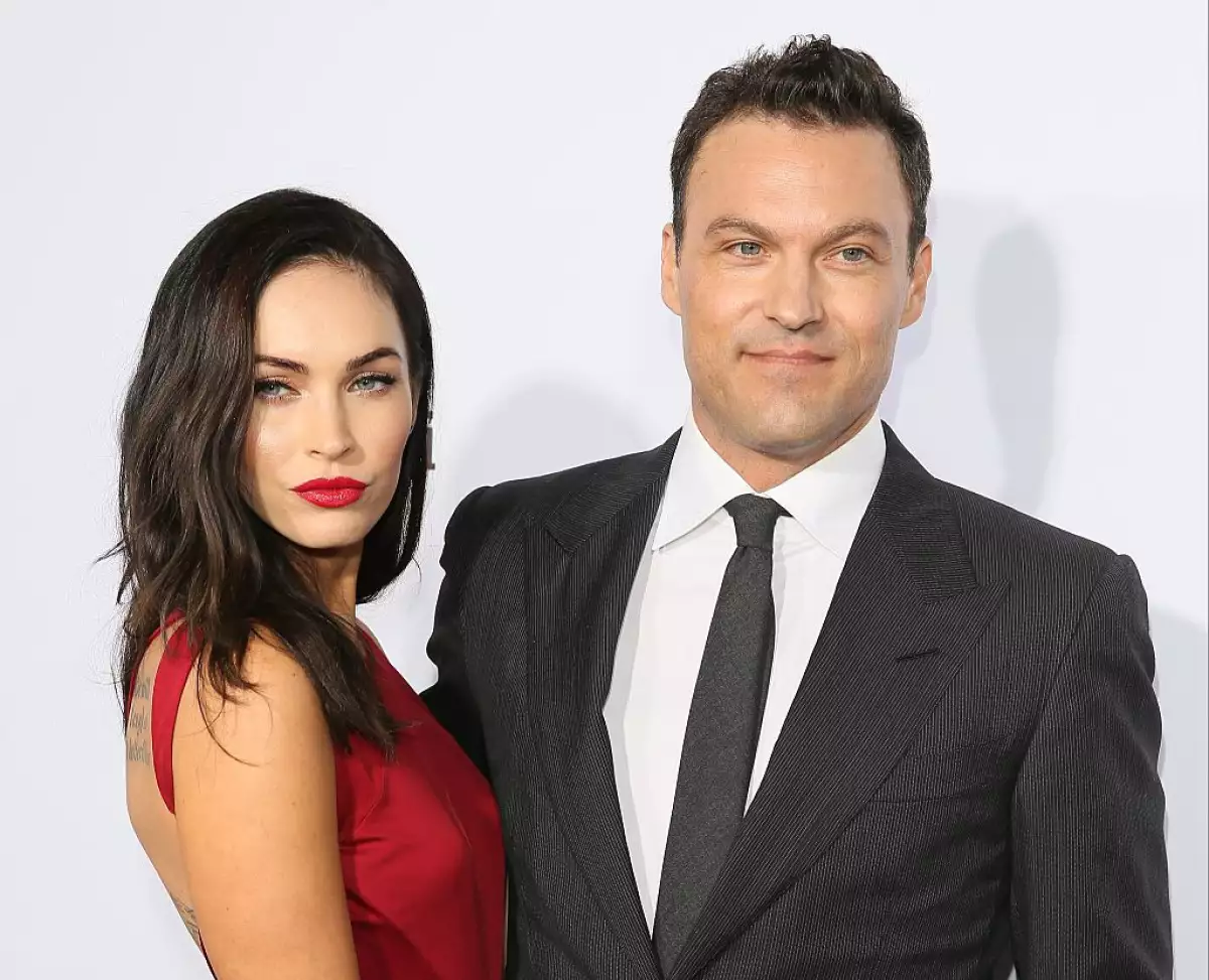 Megan Fox y Brian Austin.