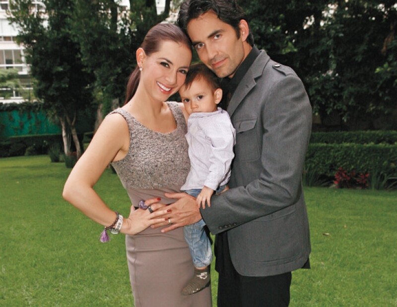 Claudia ha formado una bonita familia.