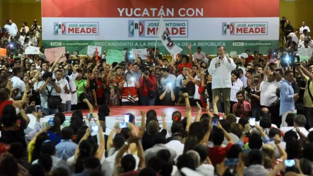 Meade acto de campaña en Yucatán