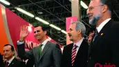 Ernesto Espinoza Guarro, Felipe de Borbón, Raúl Padilla López, Trinidad Padilla López