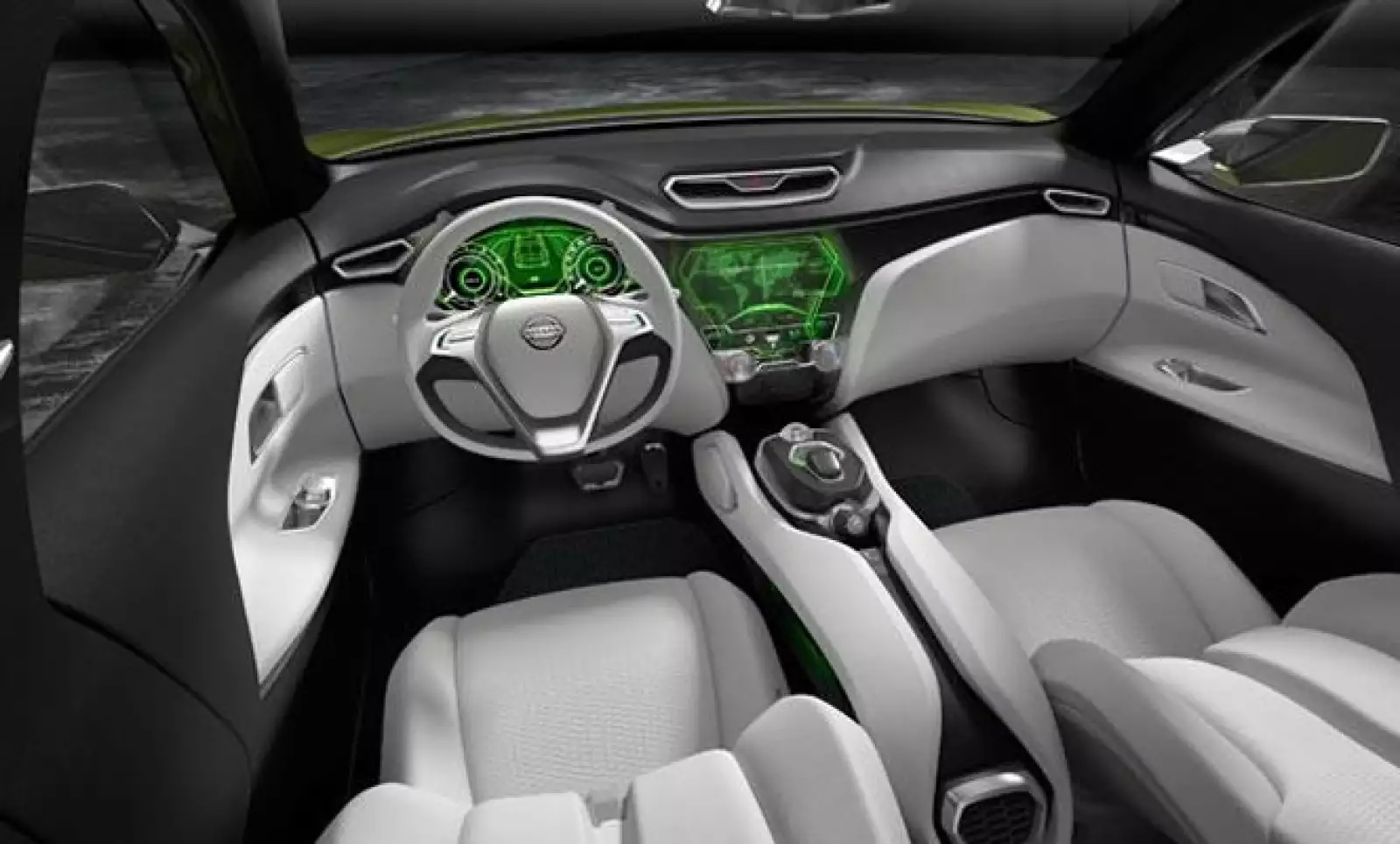 En el interior ofrece capacidad para siste pasajeros, amalgama tonalidades claras en los asientos, volante y paneles de puerta, junto a otras oscuras en el resto del habitáculo