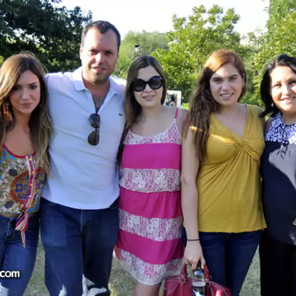 Paulina Ayarzagoitia, César Ayarzagoitia, Lucía Esquer, Rossan Esquer y Maya Cantú