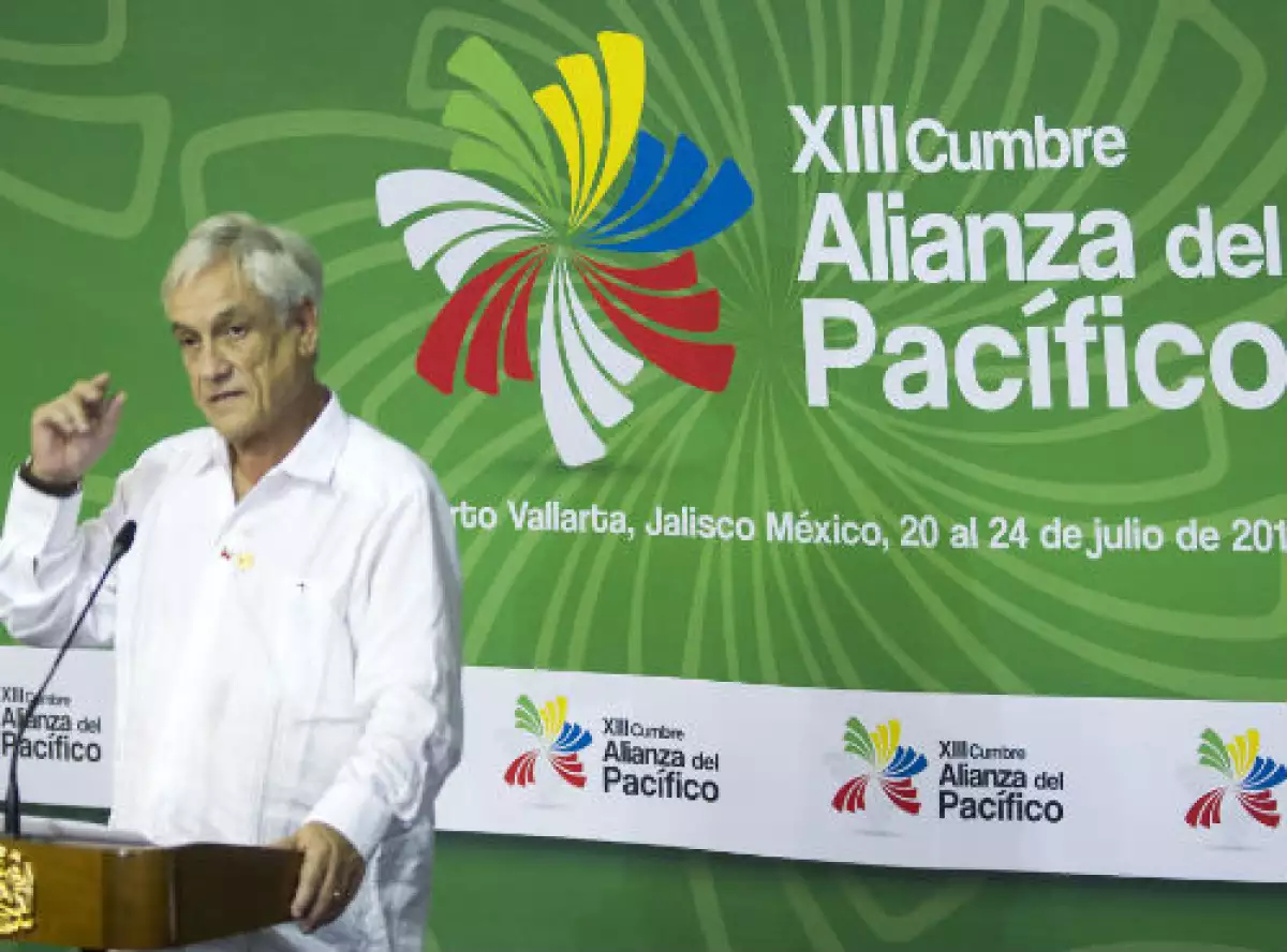 Sebast�an Pi�era, presidente de Chile