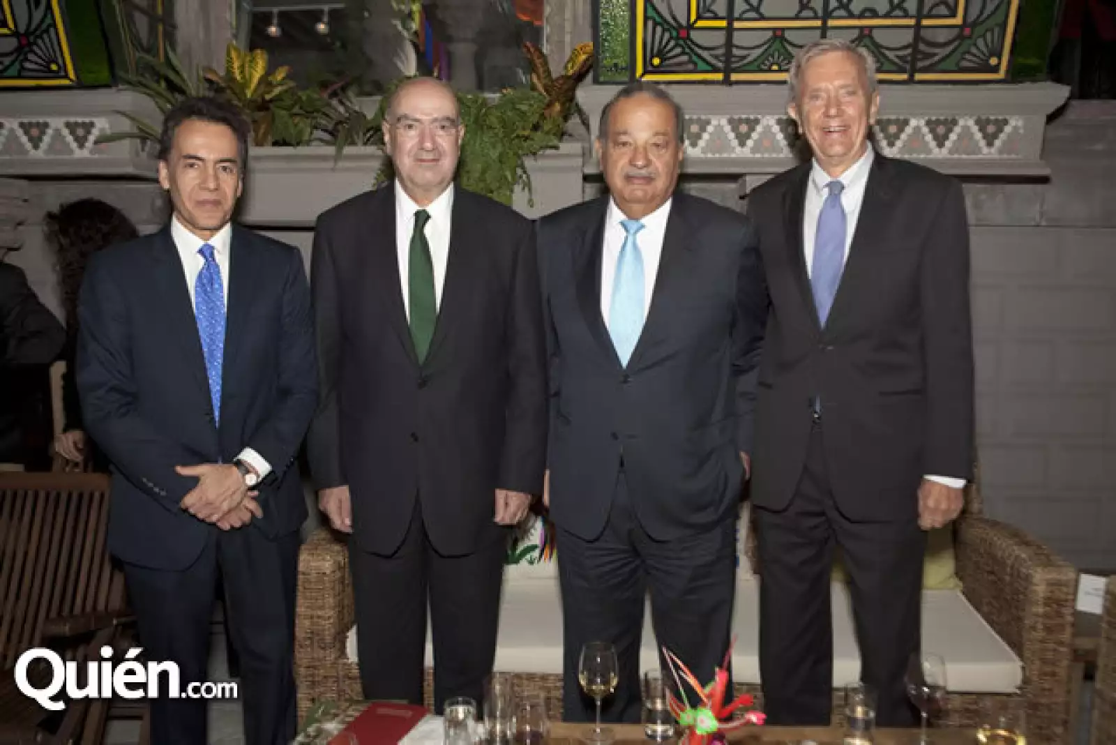 Omar Vidal,José Guerra Abud,Carlos Slim,Bruce Babbitt