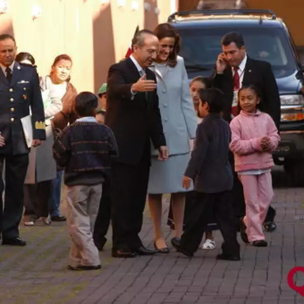 Margarita Zavala, Felipe Calderón, Luis Felipe Calderón, Juan Pablo Calderón, María Calderón