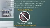 Esquema de atributos de Vinimex TOTAL Antiviral y Antibacterial