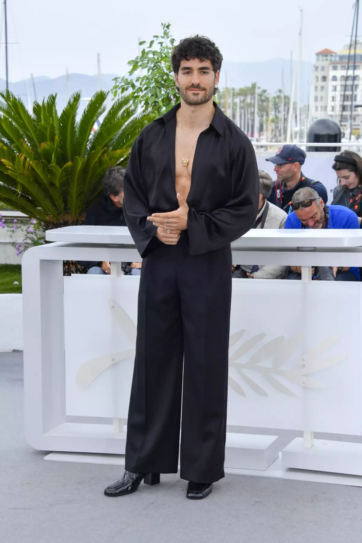 José Condessa en el photocall de  "Strange Way Of Life" en Cannes.