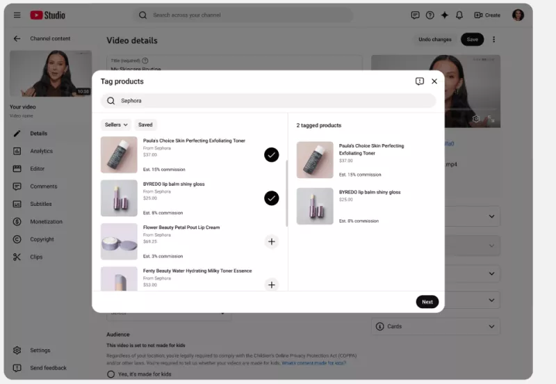 YouTube se alía con Mercado Libre para lanzar Shopping y competir contra TikTok Shop 