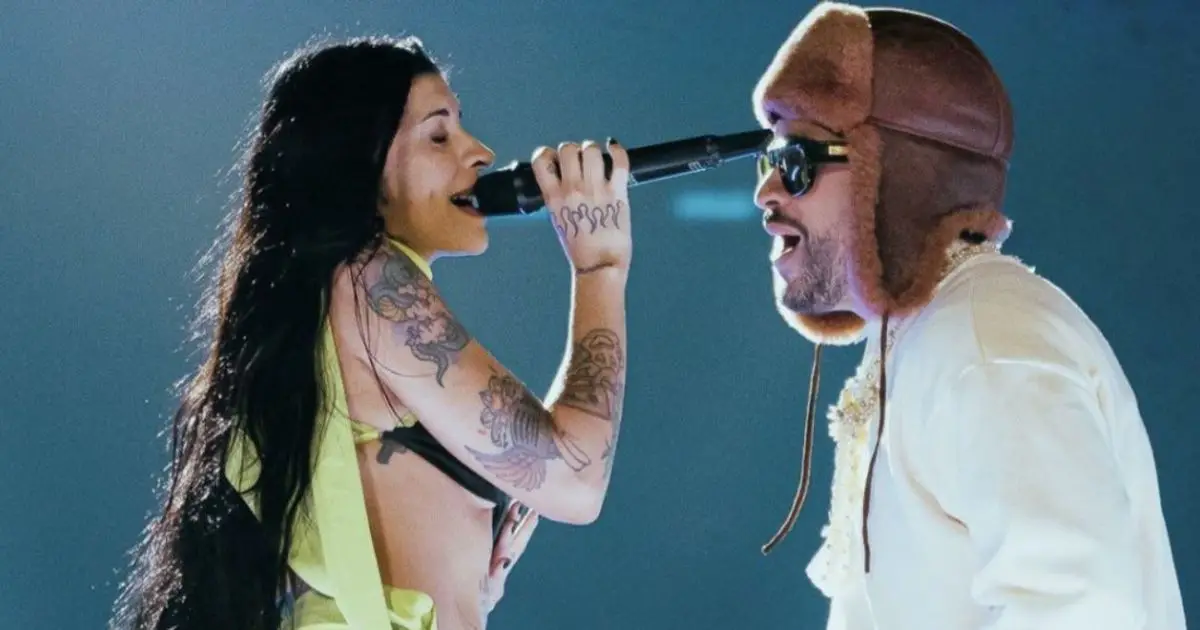 Cazzu y Bad Bunny